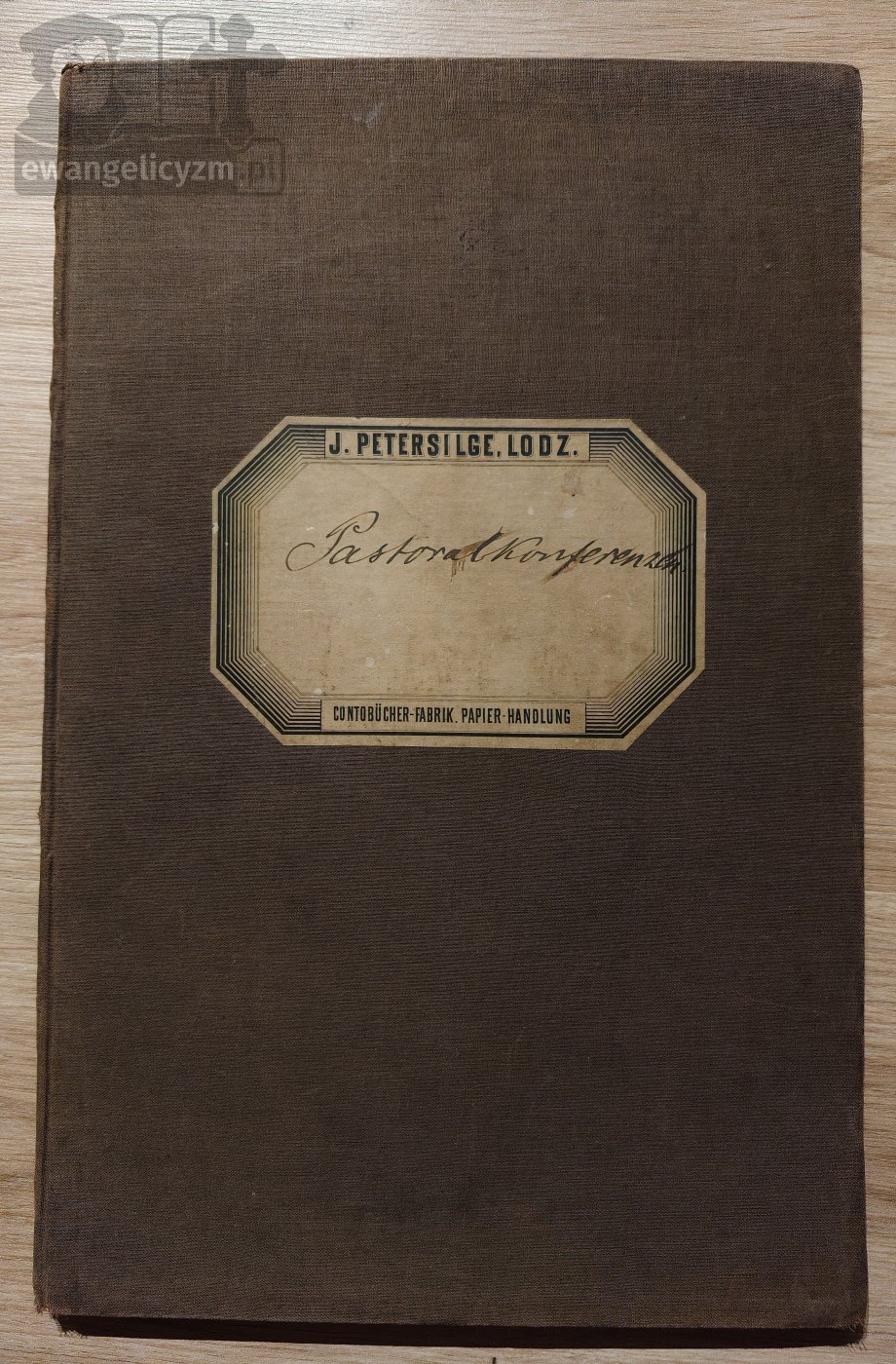 Protokolle der evangelisch – lutherischen Pastoralkonferenzen.