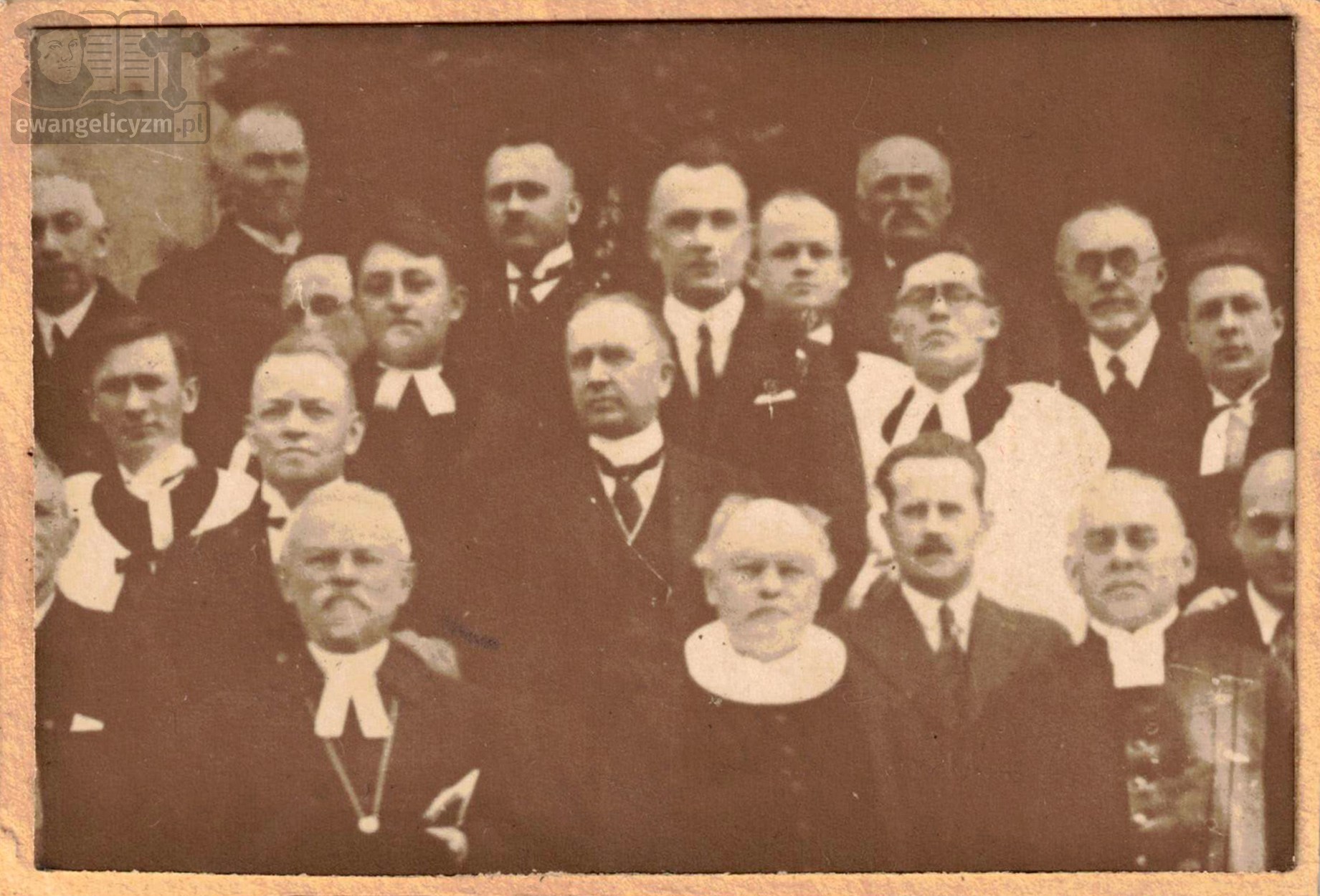 Fotografia uczestników wizyty delegacji kościołów skandynawskich w Polsce (okres międzywojenny, lata 1926–1933)