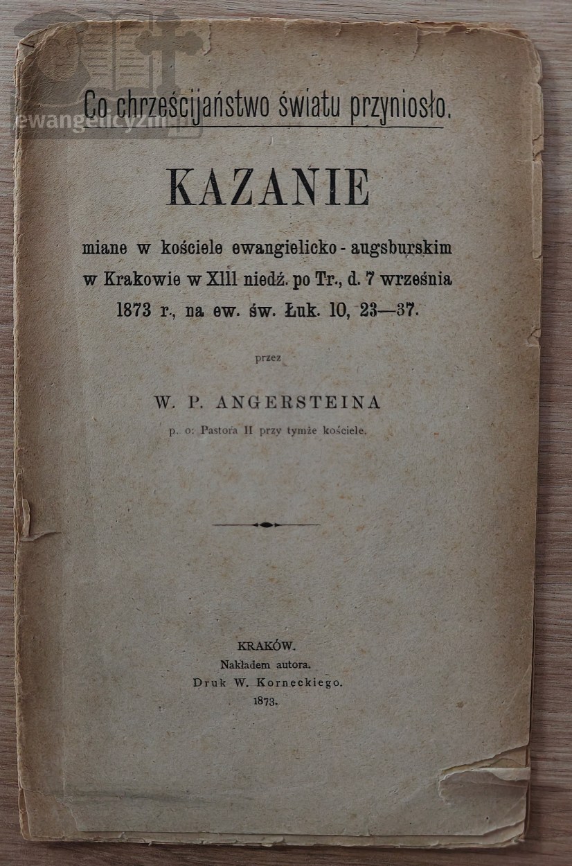 Co chrześcijaństwo światu przyniosło