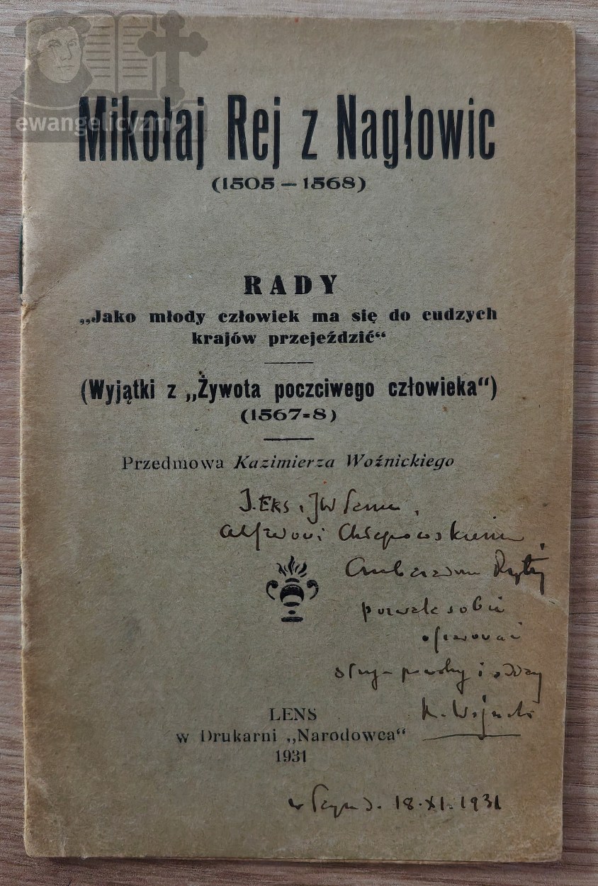 Mikołaj Rej z Nagłowic (1505-1568)