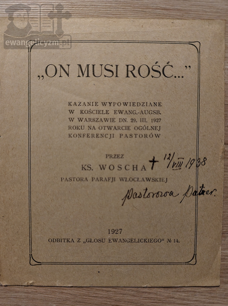 On musi róść