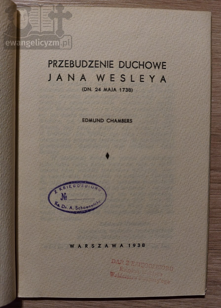 Przebudzenie duchowe Jana Wesleya (dn. 24 maja 1738)