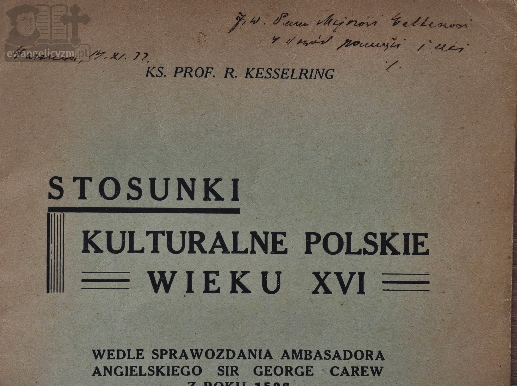 Stosunki kulturalne polskie wieku XVI