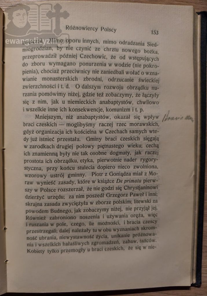 "Różnowiercy polscy. szkice obyczajowe i literackie", fragment książki